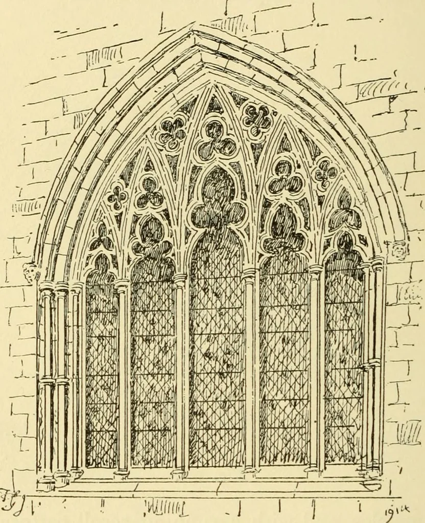 An illustration from Gothic architecture in France, England, and Italy, 1915, leaf 46