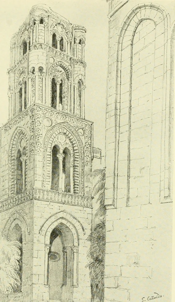 An illustration from Gothic architecture in France, England, and Italy, 1915, leaf 469