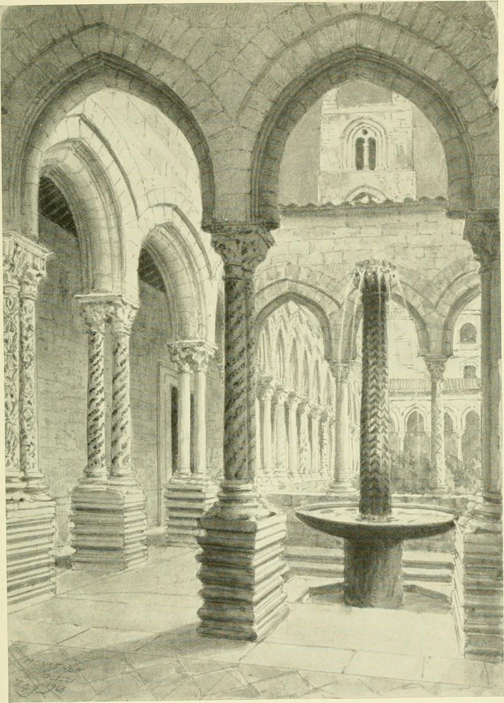 An illustration from Gothic architecture in France, England, and Italy, 1915, leaf 501