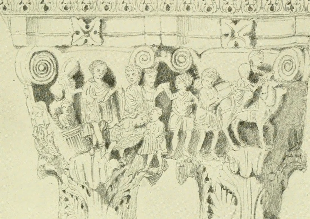 An illustration from Gothic architecture in France, England, and Italy, 1915, leaf 507