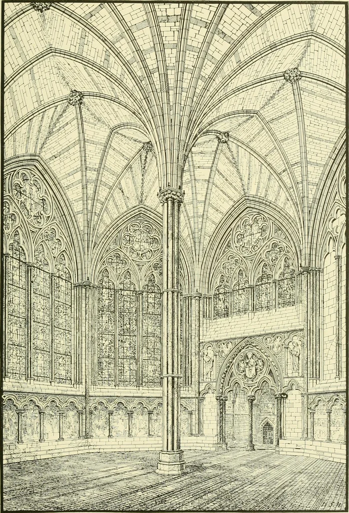 An illustration from Gothic architecture in France, England, and Italy, 1915, leaf 51