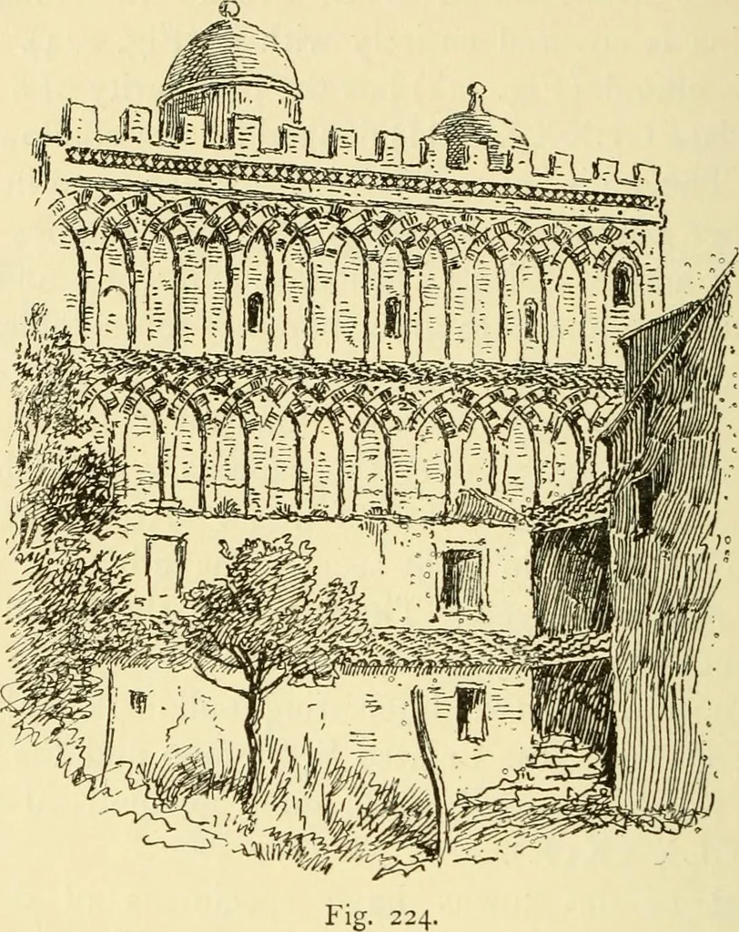 An illustration from Gothic architecture in France, England, and Italy, 1915, leaf 516