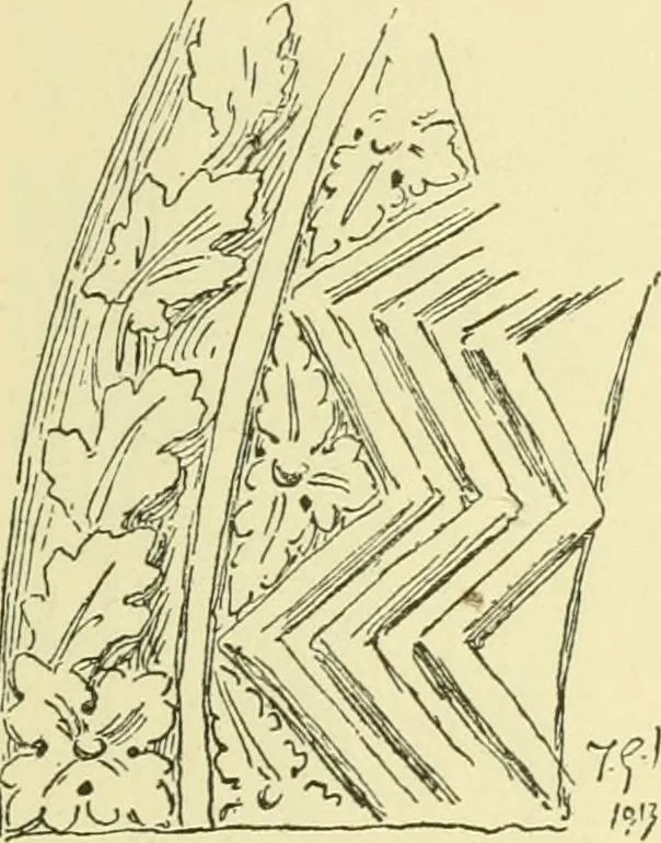 An illustration from Gothic architecture in France, England, and Italy, 1915, leaf 517