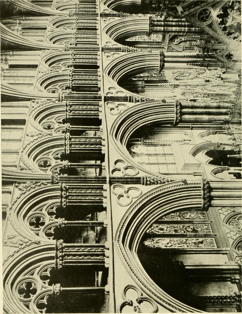 An illustration from Gothic architecture in France, England, and Italy, 1915, leaf 60