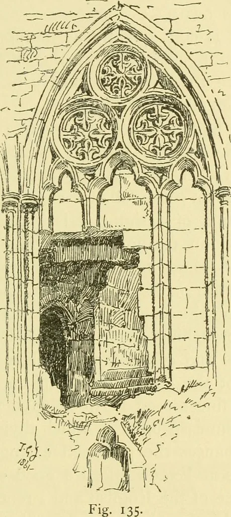 An illustration from Gothic architecture in France, England, and Italy, 1915, leaf 65