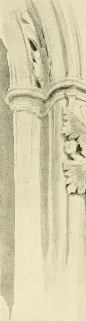 An illustration from Gothic architecture in France, England, and Italy, 1915, leaf 76
