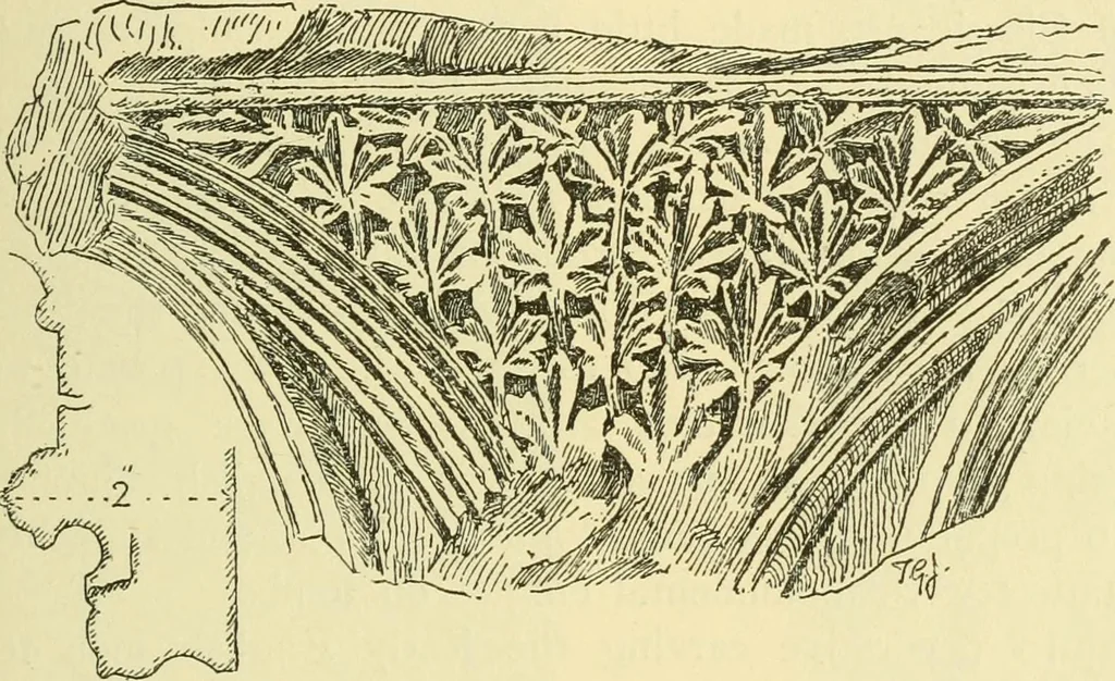 An illustration from Gothic architecture in France, England, and Italy, 1915, leaf 77