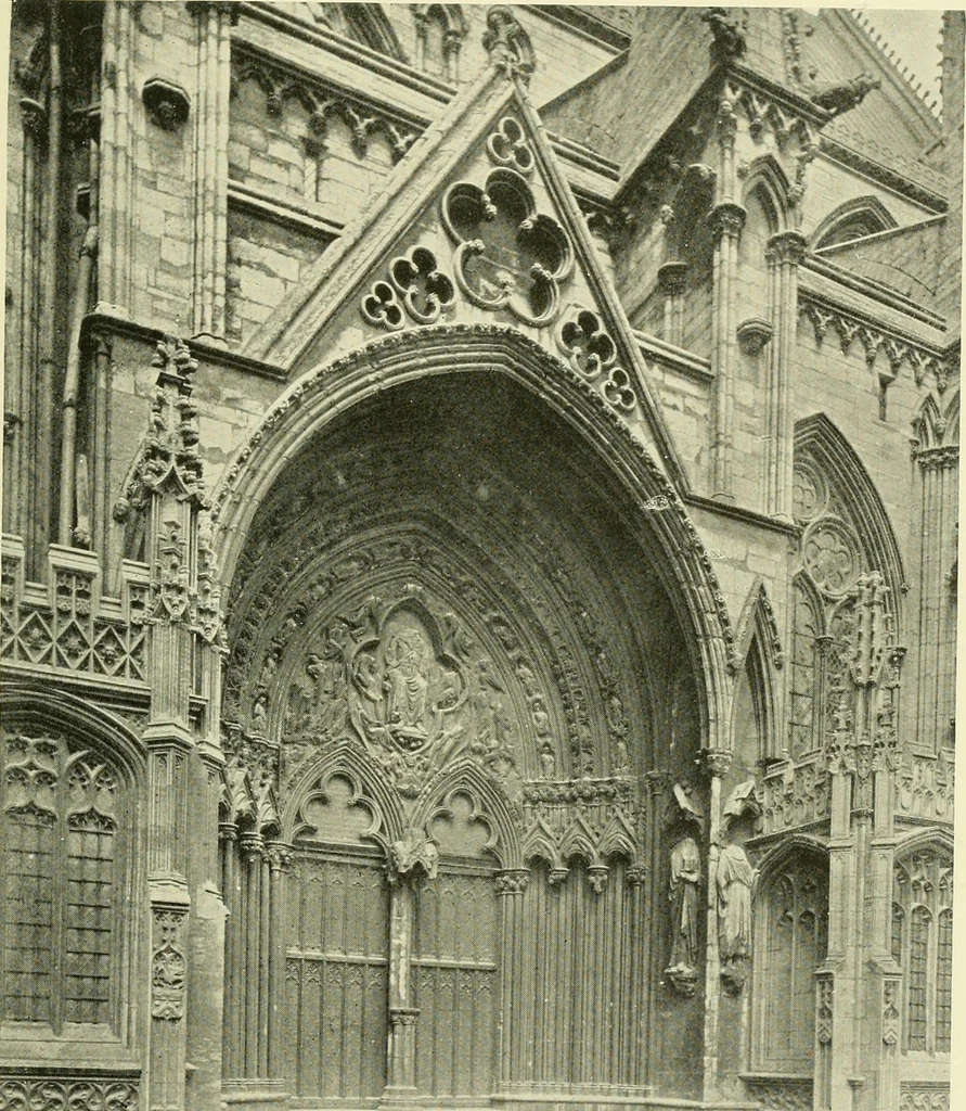 An illustration from Gothic architecture in France, England, and Italy, 1915, leaf 85