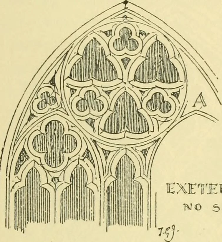 An illustration from Gothic architecture in France, England, and Italy, 1915, leaf 91