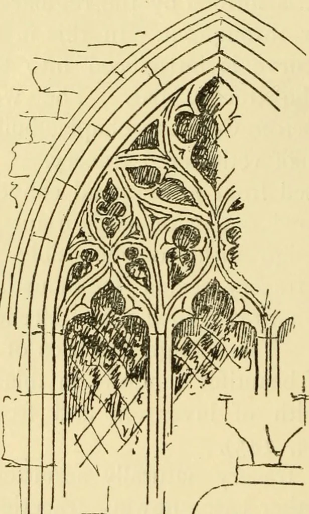 An illustration from Gothic architecture in France, England, and Italy, 1915, leaf 94