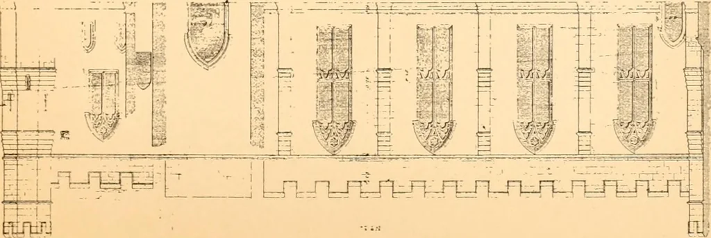 An illustration from Gothic architecture selected from various ancient edifices in England,, 1920, leaf 100