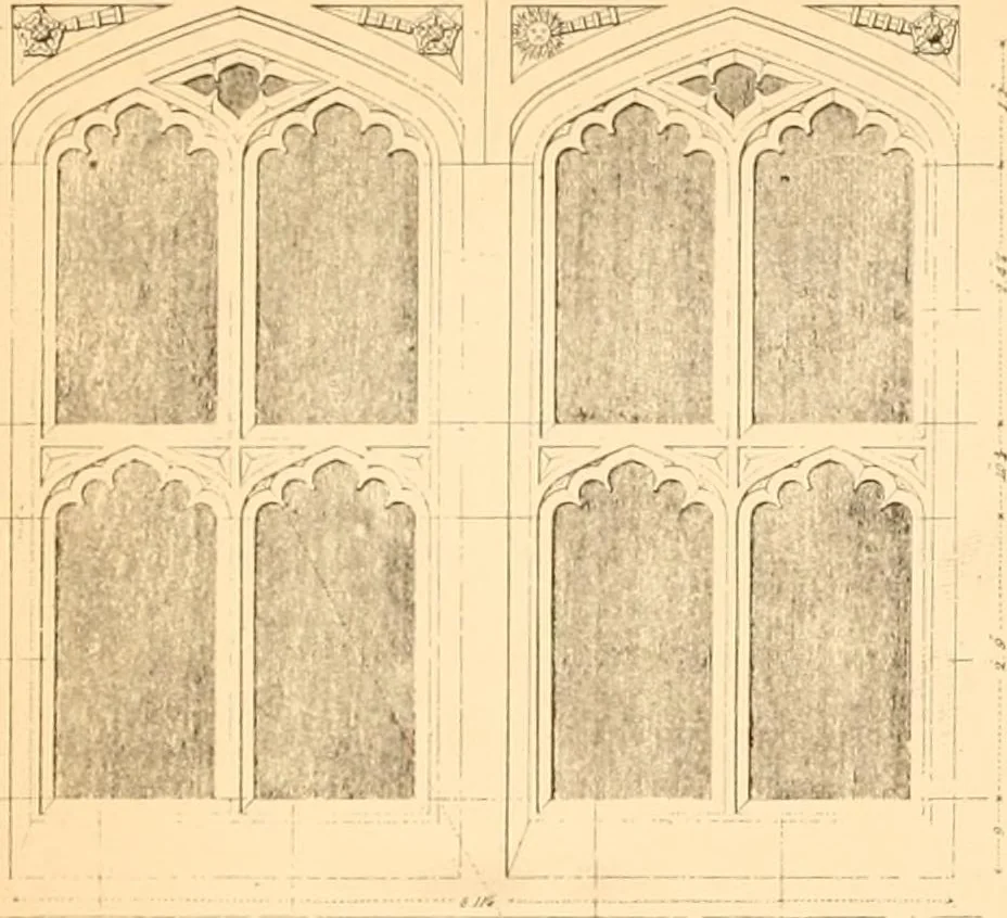 An illustration from Gothic architecture selected from various ancient edifices in England,, 1920, leaf 102