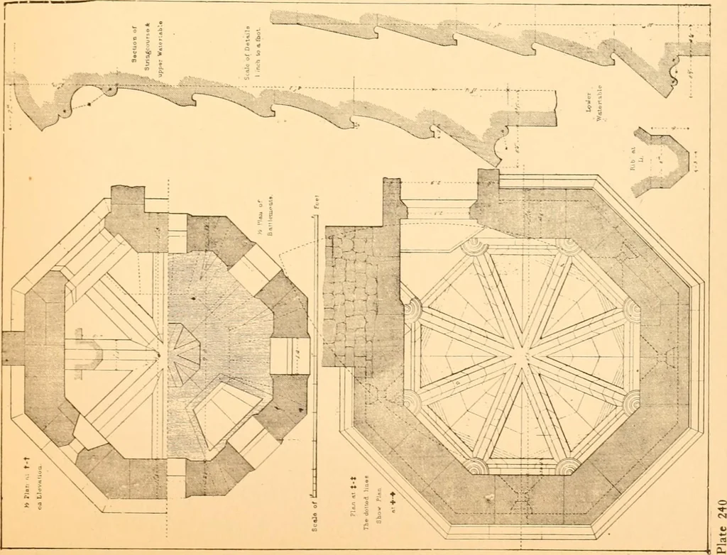 An illustration from Gothic architecture selected from various ancient edifices in England,, 1920, leaf 106