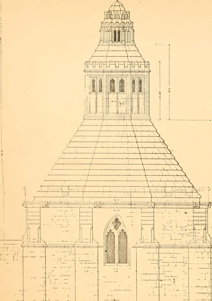 An illustration from Gothic architecture selected from various ancient edifices in England,, 1920, leaf 110