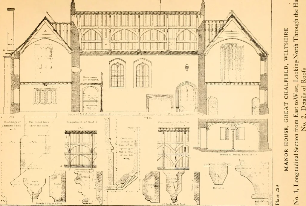An illustration from Gothic architecture selected from various ancient edifices in England,, 1920, leaf 112