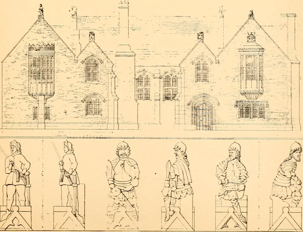 An illustration from Gothic architecture selected from various ancient edifices in England,, 1920, leaf 112