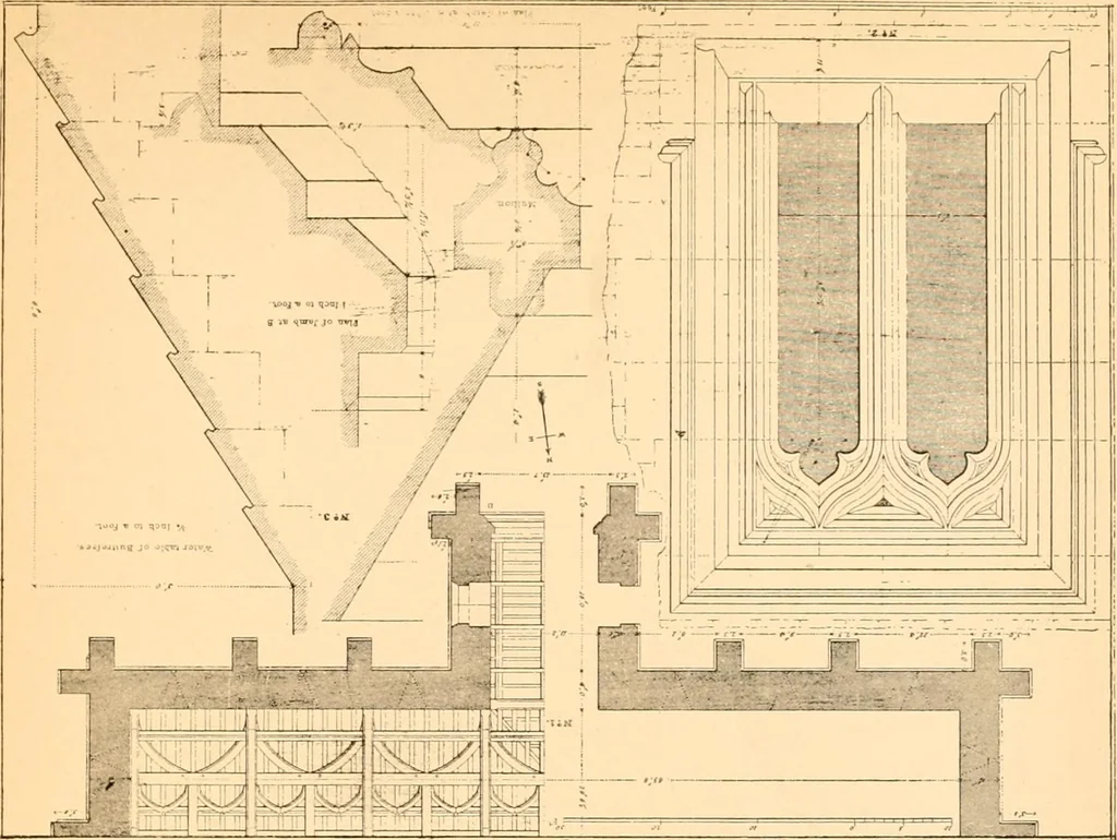 An illustration from Gothic architecture selected from various ancient edifices in England,, 1920, leaf 114