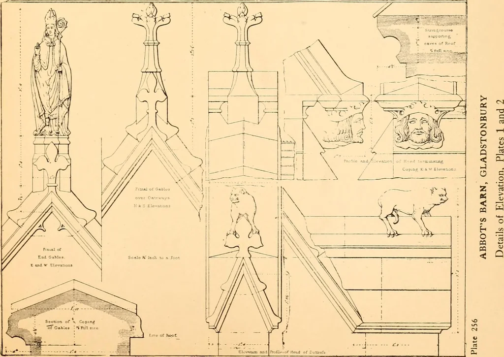 An illustration from Gothic architecture selected from various ancient edifices in England,, 1920, leaf 116