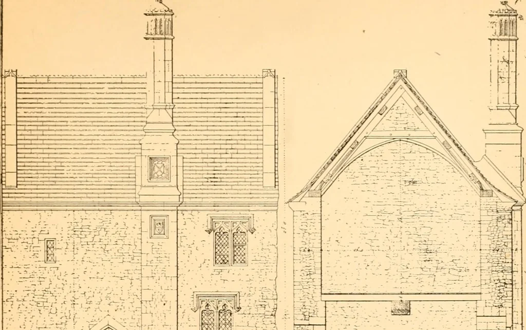 An illustration from Gothic architecture selected from various ancient edifices in England,, 1920, leaf 118