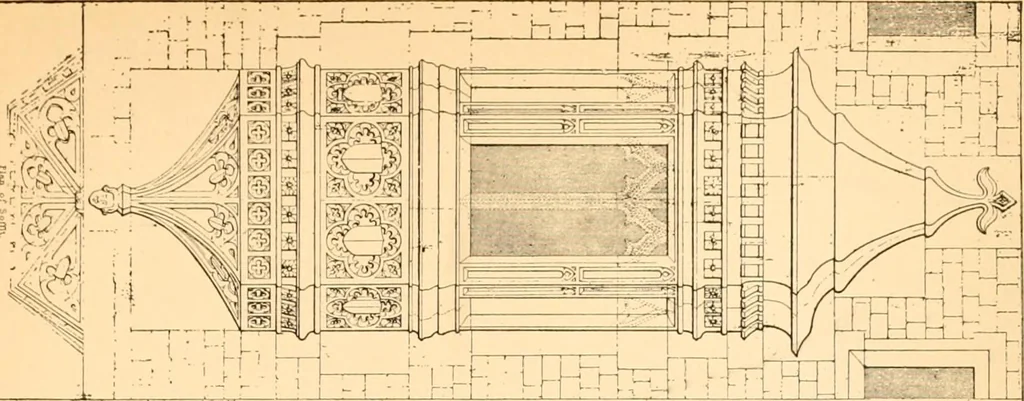 An illustration from Gothic architecture selected from various ancient edifices in England,, 1920, leaf 122