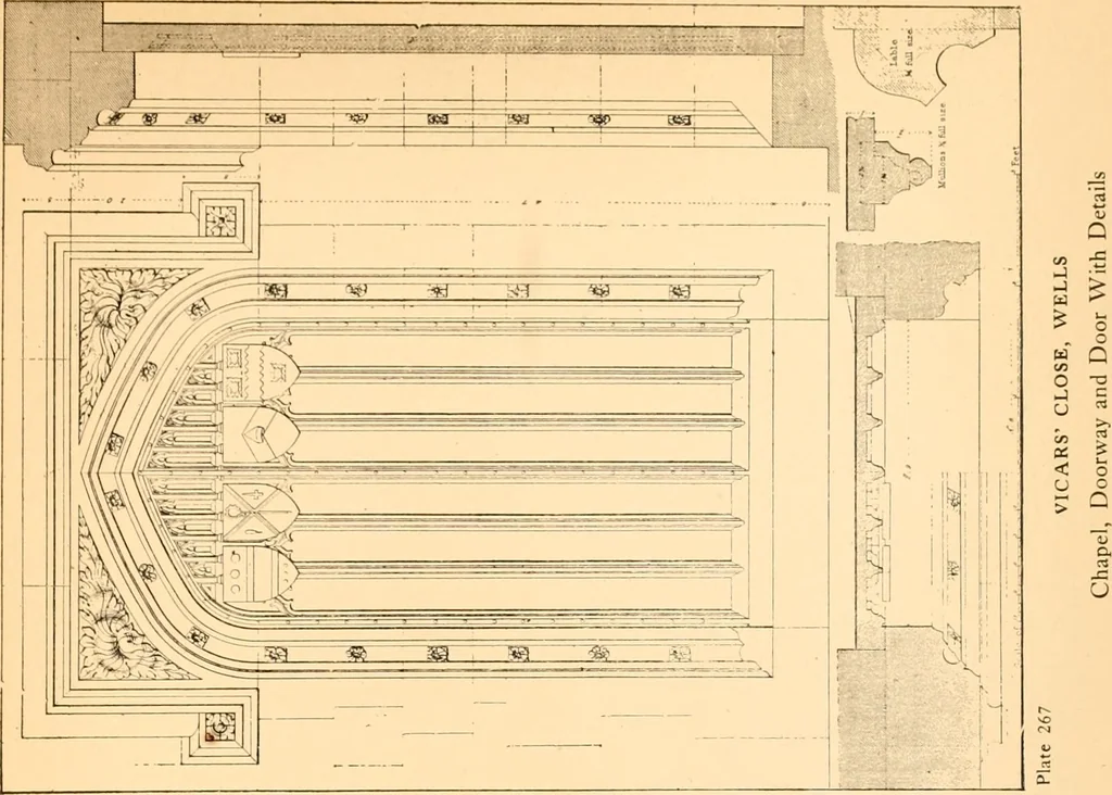 An illustration from Gothic architecture selected from various ancient edifices in England,, 1920, leaf 126