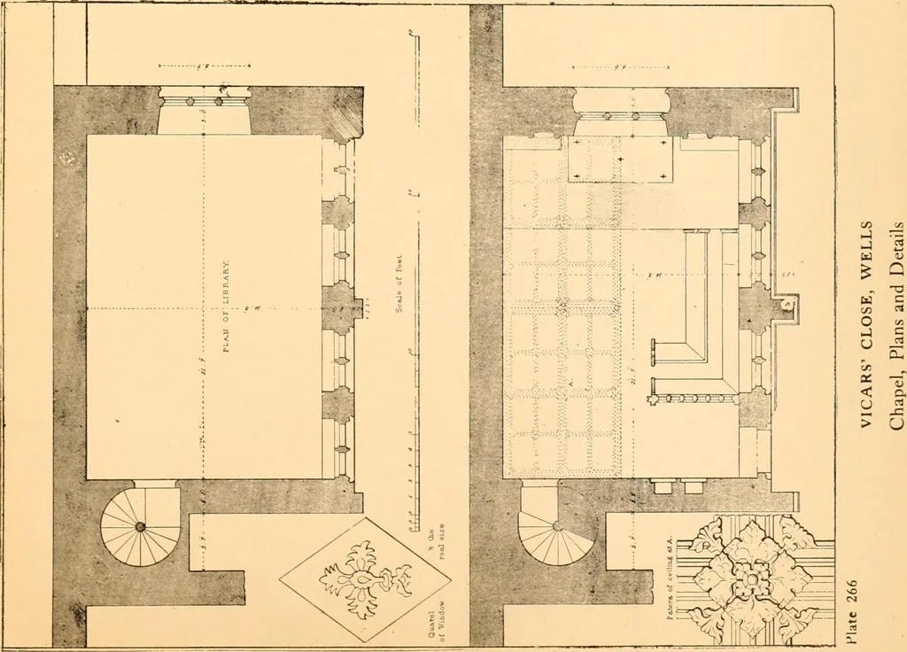 An illustration from Gothic architecture selected from various ancient edifices in England,, 1920, leaf 126