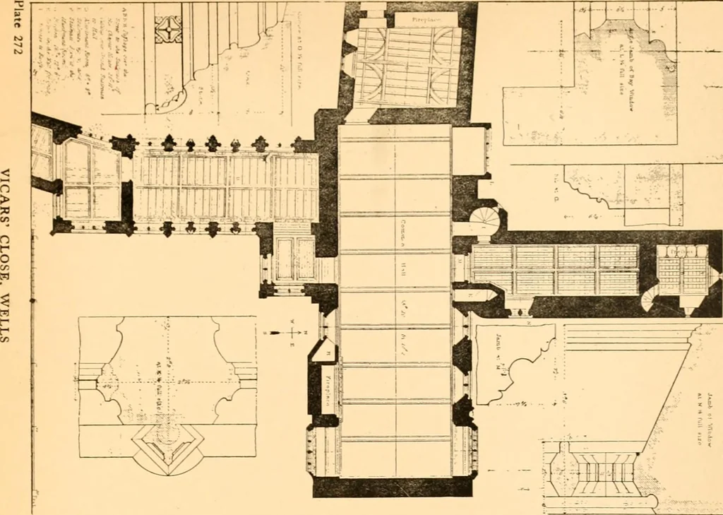 An illustration from Gothic architecture selected from various ancient edifices in England,, 1920, leaf 130