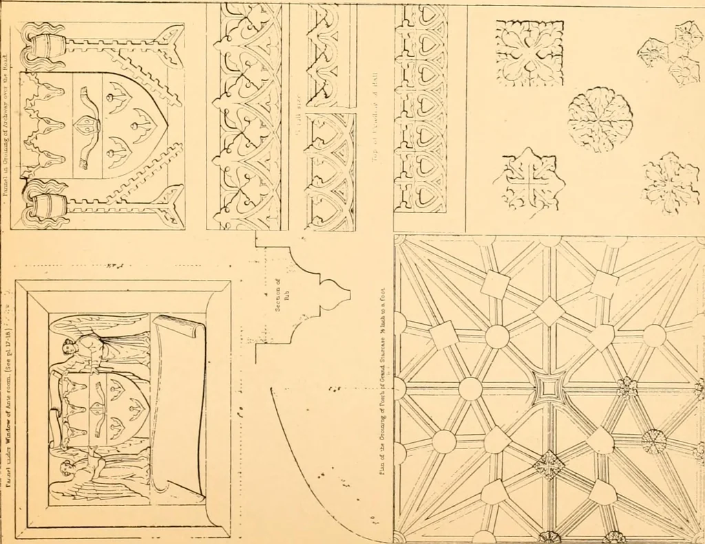 An illustration from Gothic architecture selected from various ancient edifices in England,, 1920, leaf 136