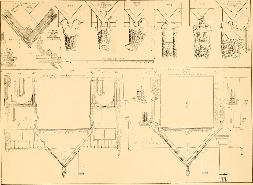 An illustration from Gothic architecture selected from various ancient edifices in England,, 1920, leaf 140