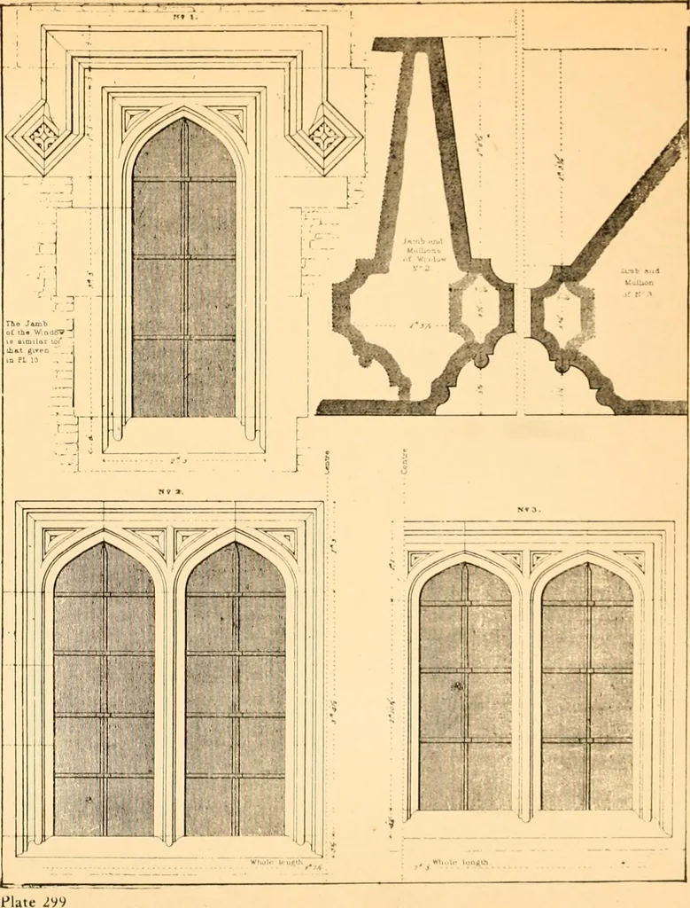 An illustration from Gothic architecture selected from various ancient edifices in England,, 1920, leaf 148