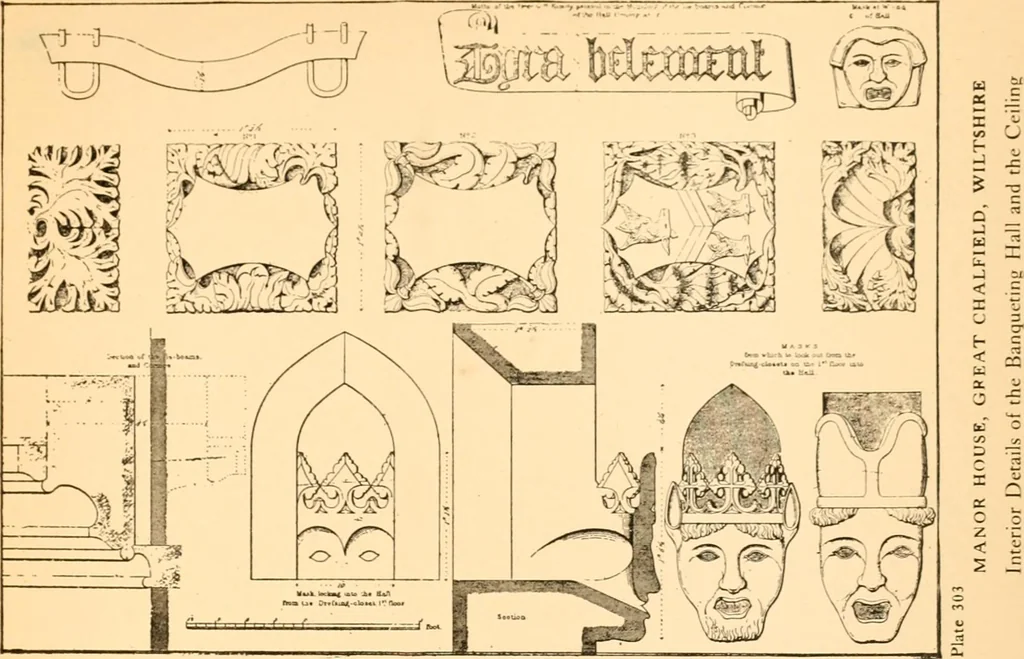 An illustration from Gothic architecture selected from various ancient edifices in England,, 1920, leaf 152