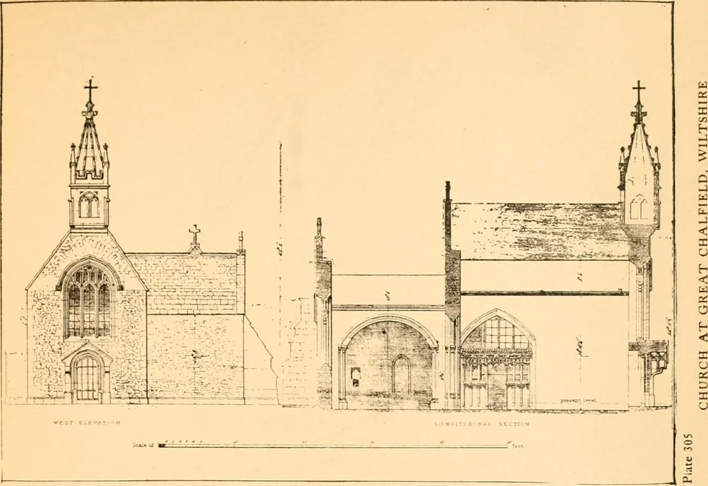 An illustration from Gothic architecture selected from various ancient edifices in England,, 1920, leaf 154
