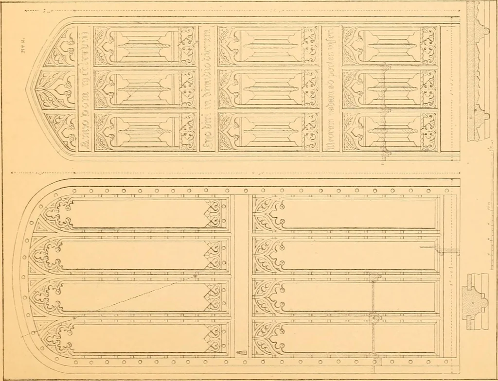 An illustration from Gothic architecture selected from various ancient edifices in England,, 1920, leaf 16