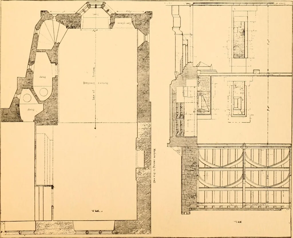 An illustration from Gothic architecture selected from various ancient edifices in England,, 1920, leaf 168