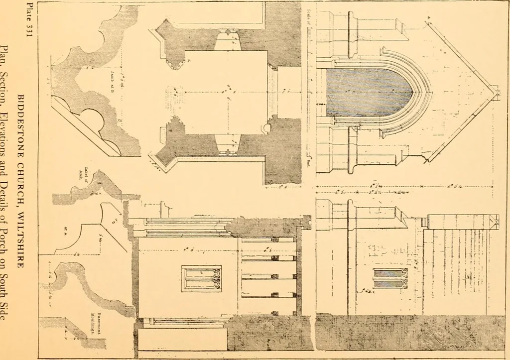 An illustration from Gothic architecture selected from various ancient edifices in England,, 1920, leaf 172