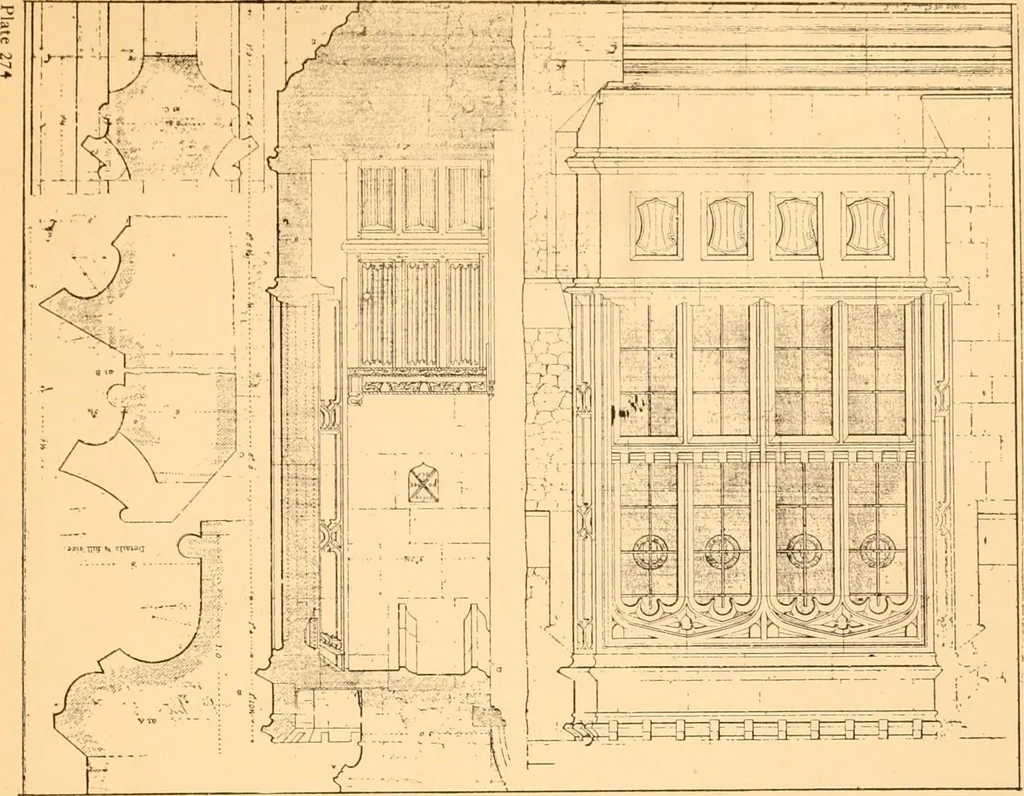 An illustration from Gothic architecture selected from various ancient edifices in England,, 1920, leaf 20