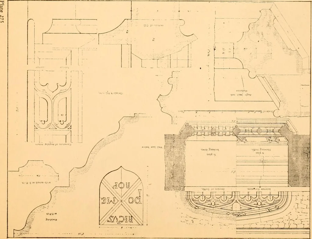 An illustration from Gothic architecture selected from various ancient edifices in England,, 1920, leaf 20