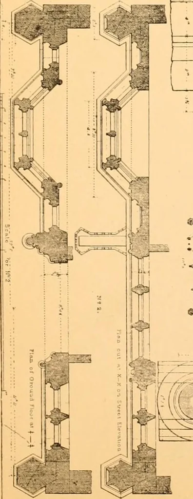 An illustration from Gothic architecture selected from various ancient edifices in England,, 1920, leaf 22