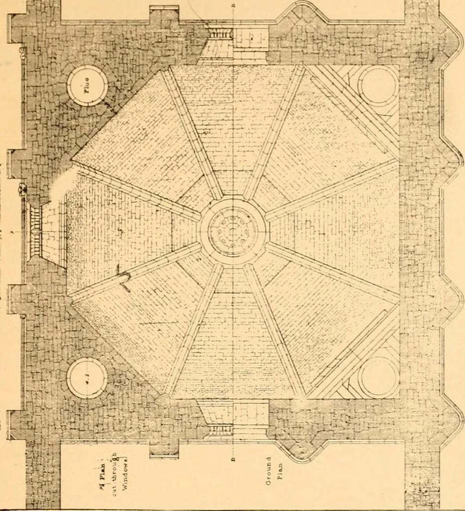 An illustration from Gothic architecture selected from various ancient edifices in England,, 1920, leaf 24