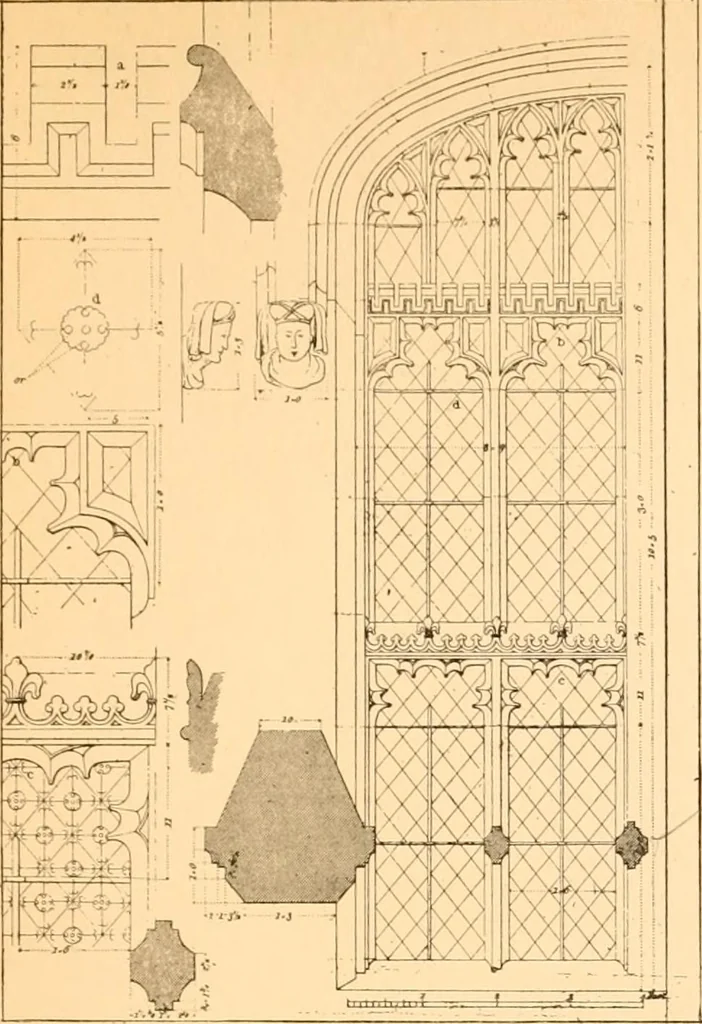 An illustration from Gothic architecture selected from various ancient edifices in England,, 1920, leaf 26