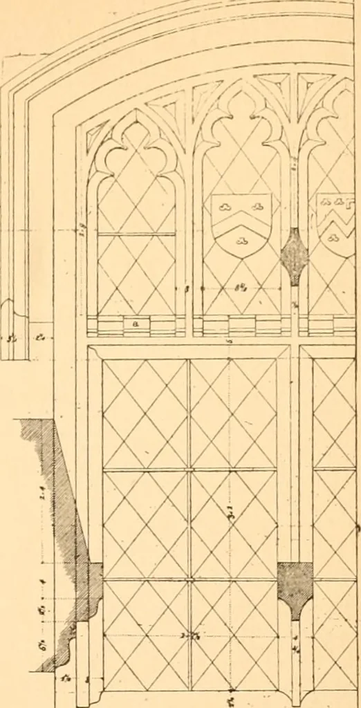 An illustration from Gothic architecture selected from various ancient edifices in England,, 1920, leaf 26