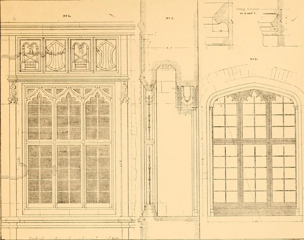 An illustration from Gothic architecture selected from various ancient edifices in England,, 1920, leaf 28