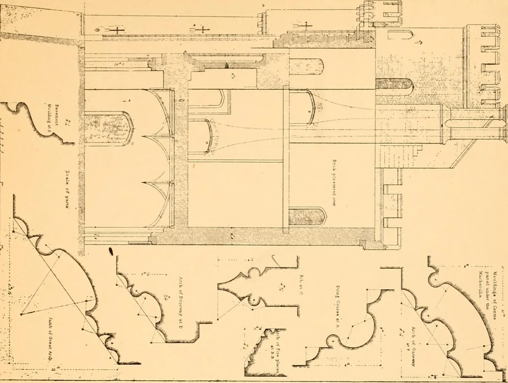 An illustration from Gothic architecture selected from various ancient edifices in England,, 1920, leaf 30