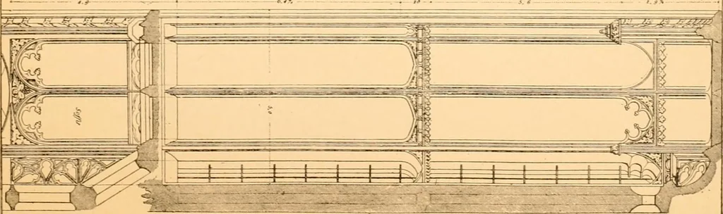 An illustration from Gothic architecture selected from various ancient edifices in England,, 1920, leaf 34