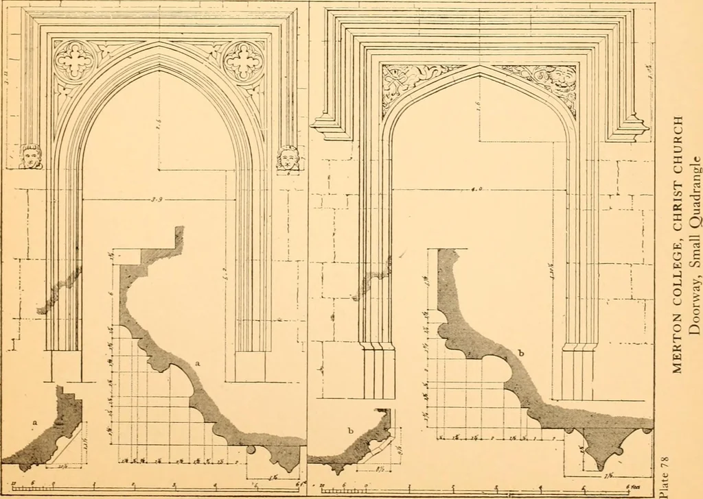 An illustration from Gothic architecture selected from various ancient edifices in England,, 1920, leaf 38