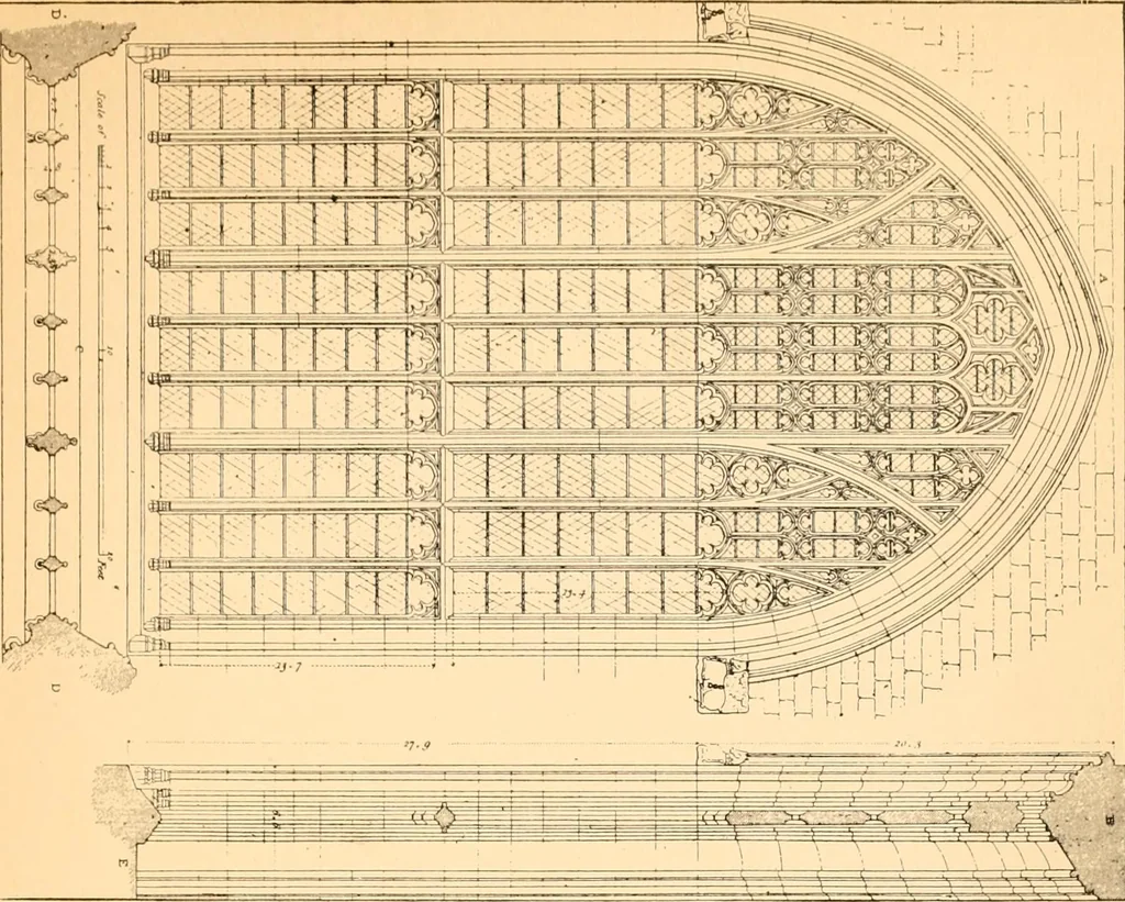 An illustration from Gothic architecture selected from various ancient edifices in England,, 1920, leaf 40