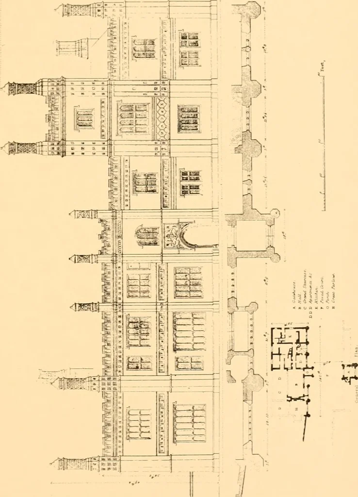 An illustration from Gothic architecture selected from various ancient edifices in England,, 1920, leaf 50