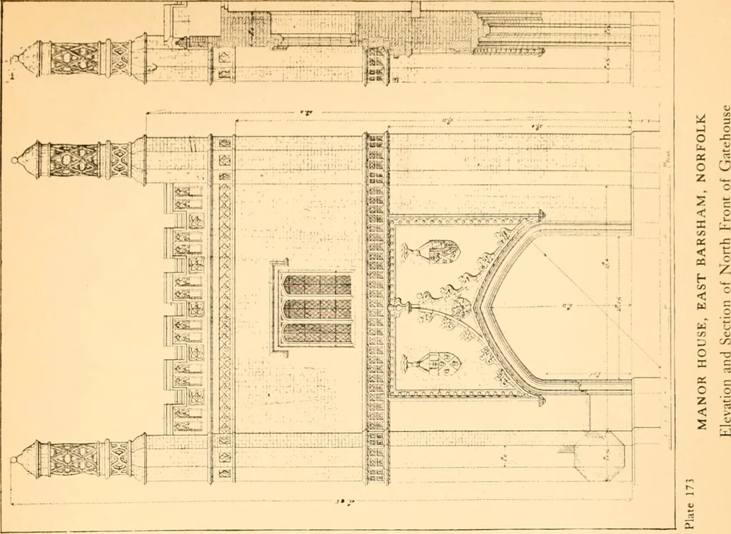 An illustration from Gothic architecture selected from various ancient edifices in England,, 1920, leaf 52