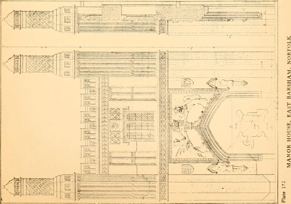 An illustration from Gothic architecture selected from various ancient edifices in England,, 1920, leaf 52