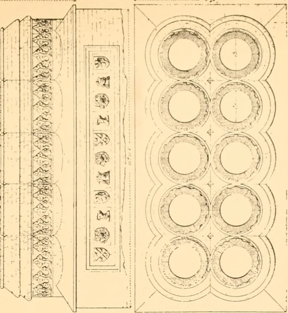 An illustration from Gothic architecture selected from various ancient edifices in England,, 1920, leaf 58
